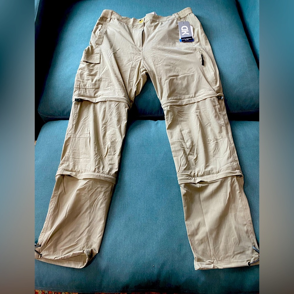 DK hiking pants, generally for men.  Size XXL